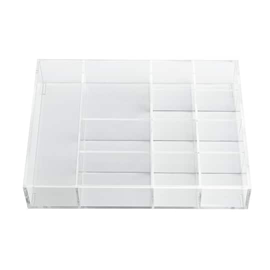 10&#x22; Clear Divided Tray by Bead Landing&#x2122;